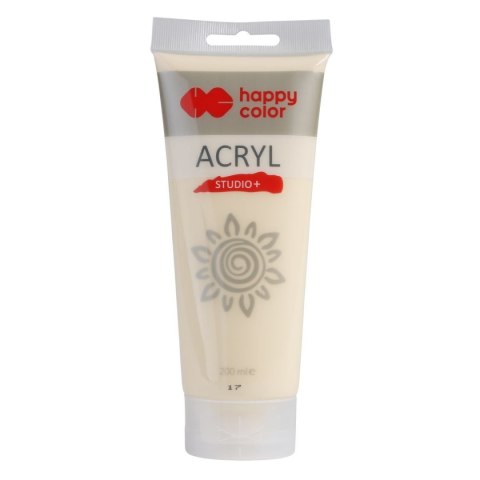 Farba akrylowa kolor: kremowy 200ml Happy Color (HA 7370 0200-17)