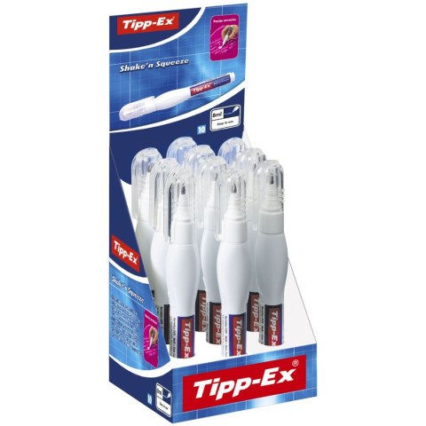 Korektor w długopisie (piórze) Shake n squeeze 8ml Tipp-Ex (8610721)