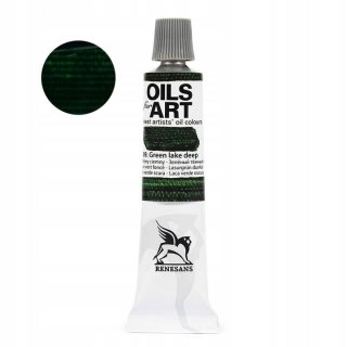 Farba olejna kolor: zielony ciemny 20ml 1 kolor. Renesans (69)