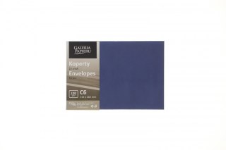 Koperta C6 granatowa [mm:] 114x162 Argo (282211) 10 sztuk