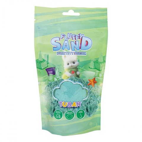 Piasek kinetyczny Fluffy Sand puszysty piasek zielony Tuban