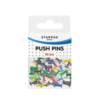 Pinezki do tablicy kolor: mix 50 szt Starpak (536855)