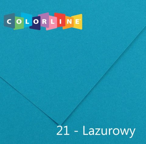 Brystol Colorline 21 lazurowy 150g 10k [mm:] 500x610 Canson (200041397)