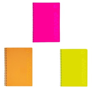 Kołozeszyt (kołonotatnik) fluo B5 100k. krata Astrapap (104021041)