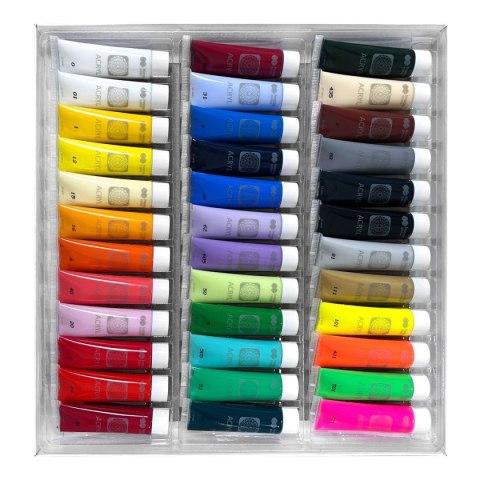 Farba akrylowa kolor: mix 12ml Happy Color (HA 7370 0012-K36)
