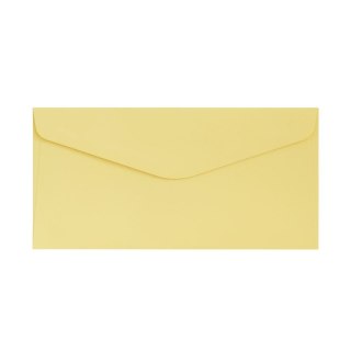 Koperta gładki satynowany DL żółty Galeria Papieru (280137) 10 sztuk