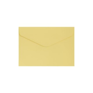 Koperta gładki żółty satynowany C6 żółty Galeria Papieru (280237) 10 sztuk
