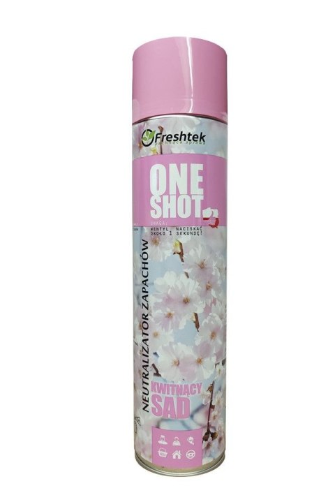 Odświeżacz powietrza kwitnący sad 600ml One Shot