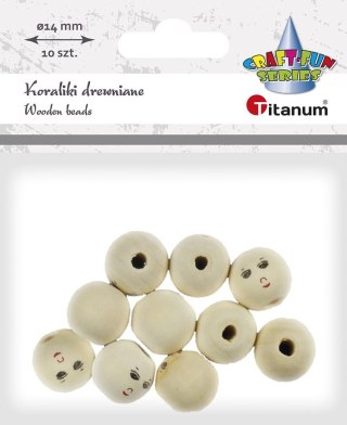 Ozdoba drewniana Craft-Fun Series koraliki Titanum (22TH401-4)