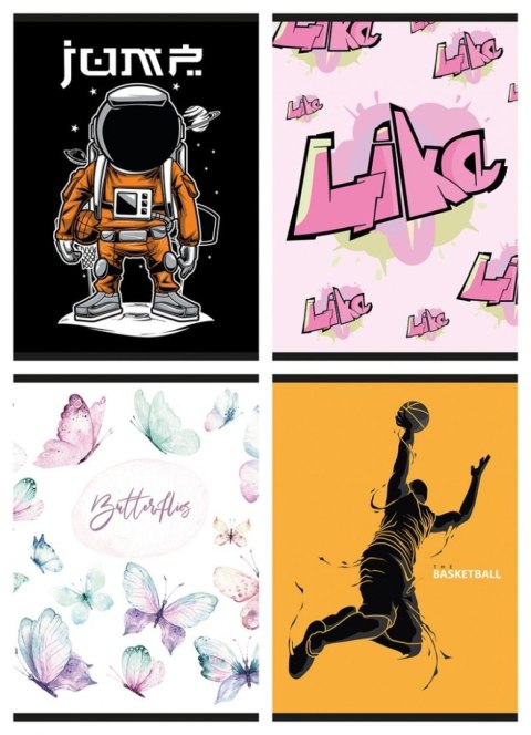 Zeszyt A5 32k. 70g linia Gimboo (16253271-99)