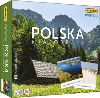 Gra pamięciowa POLSKIE KRAJOBRAZY Adamigo