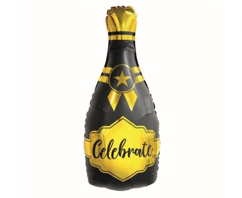 Balon foliowy Szampan - Celebrate, 35x76 cm Godan (PF-BFCE)