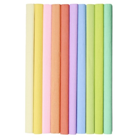 Bibuła marszczona pastel mix 500mm x 2000mm TOP-2000 (400153932)