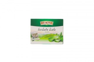Herbata biała z aloesem aloes 20 saszetek Big Active