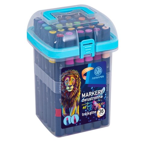 Marker specjalistyczny artystyczne wkład mix ścięta końcówka Astrapen (207023014)