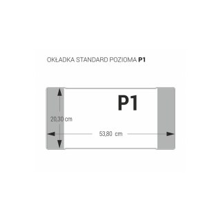Okładka P1 [mm:] 203x538 Biurfol (OZK-33)