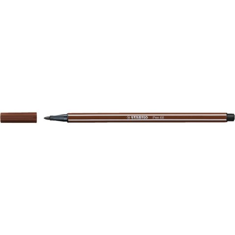 Flamaster PEN brązowy Stabilo (68/45)