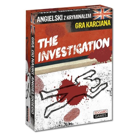 Gra karciana Angielski z kryminałem Edgard Games