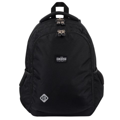 Plecak Stright BLACK VINTAGE 5903235674709 4-KOMORY St.Right (BP-73)