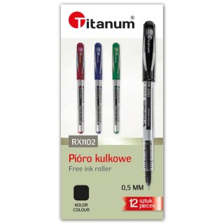 Pióro kulkowe wkład czarne Titanum (RX1102(R202))