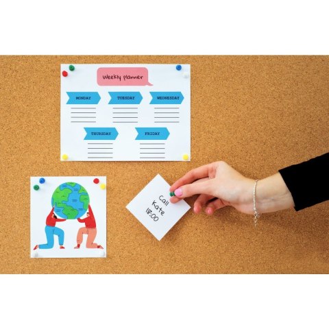 Tablica korkowa w drewnianej ramie [mm:] 600x400 Memoboards (TC64)