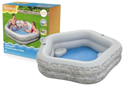 Basen Ogrodowy 213x 206x 53 cm Best Way (21694/54423)