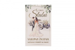 Kartka składana ślub A5 Art Nuvo (5905771370602)