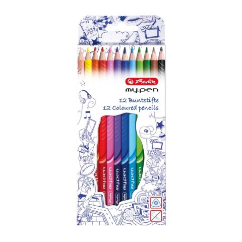 Kredki ołówkowe My Pen 11370152 12 kol. Herlitz (300000774)