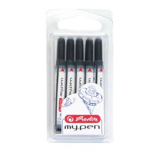 Naboje długie My Pen 10983443 niebieski Herlitz (300002944)