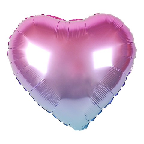 Balon foliowy ombre - serce 45cal Arpex (BLF8023)