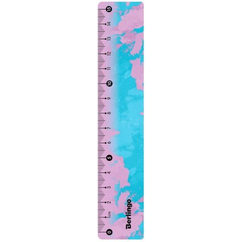 Linijka plastik Haze 15cm Berlingo (4260709085227)