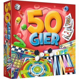 Gra strategiczna Kalejdoskop 50 gier Trefl 50 gier Trefl (02116)