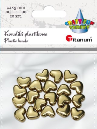 Koraliki kreatywne Craft-Fun Series lustrzane serca Titanum (25BJ033109)