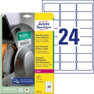 Etykieta samoprzylepna A4 biała Avery Zweckform (L 7912-10)