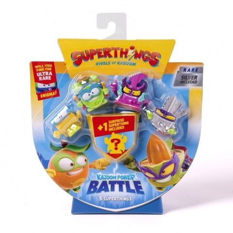 Figurka SUPER THINGS Power Battle 5 Pak Orbico Sp. Z O.o. (PST15B616IN00)