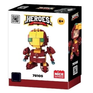 Klocki konstrukcyjne Heroes! Yellow Soldier 195el. Nice Group (1055)