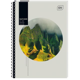 Kołozeszyt (kołonotatnik) A4 80k. 70g krata Interdruk (KOŁOZA480M)