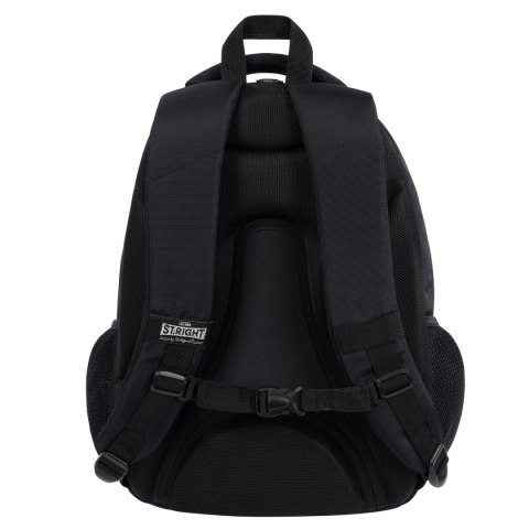 Plecak Stright BLACK VINTAGE 5903235674686 4-KOMORY St.Right (BP-05)