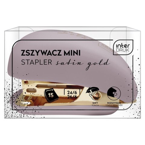 Zszywacz Satin Gold mix 15k Yn-teen