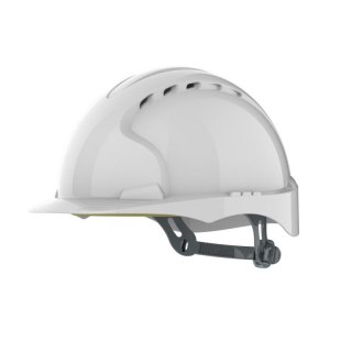 Kask ochronny EVO2 PASEK PRZESUWNY WENTYLOWANY BIAŁY Jsp (BH-AJF030000100)