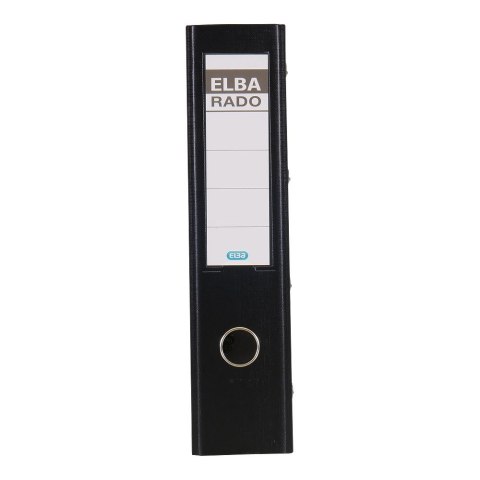 Segregator dźwigniowy podwójny mechanizm RADO A4 75mm czarny Elba (100551851)