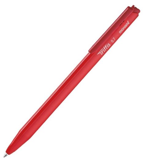 Długopis TRIFFIS BALL POINT PEN wkład czerwony 0,7mm Monami (160-2420)
