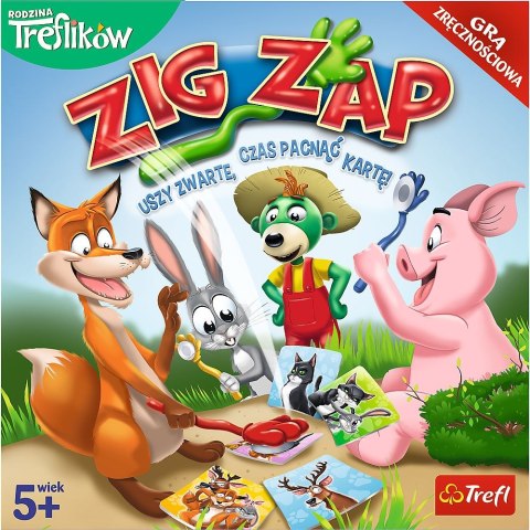 Gra strategiczna Rodzina Treflików ZIG ZAP Zig Zap Trefl (02070)