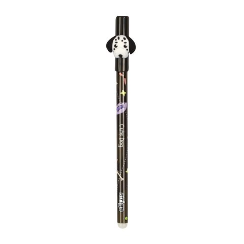 Długopis wymazywalny wymazywalny PIES 5902315577657 wkład niebieski 0,5mm Strigo (SSC202)