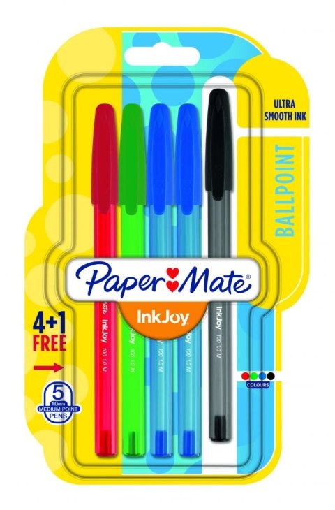 Długopis INKJOY 1956735 wkład mix 0,3mm Paper Mate (mix 5 szt)