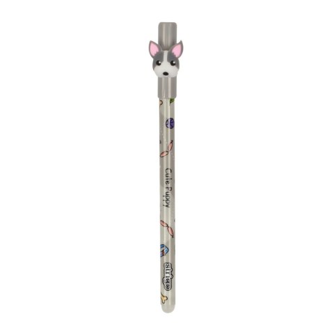 Długopis wymazywalny wymazywalny PIES 5902315577657 wkład niebieski 0,5mm Strigo (SSC202)