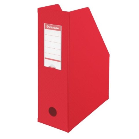 Pojemnik na dokumenty pionowy A4 czerwony PVC PCW Esselte (56073)