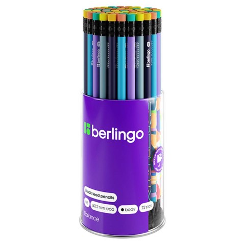 Ołówek Balance z czarnego drewna HB Berlingo (352438)