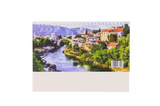 Kalendarz biurkowy biurkowe 115mm x 225mm Darrieus