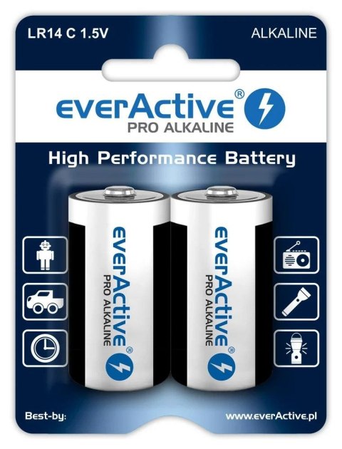 Baterie Pro Alkaline LR14 Everactive